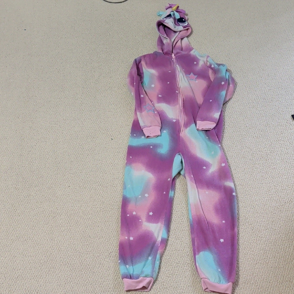 Unicorn Hooded Onesie Pajamas